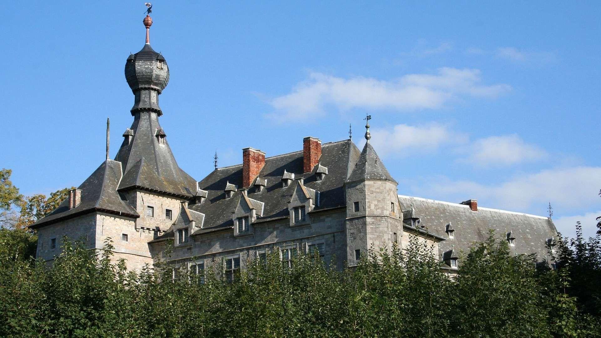 Kasteel van Chimay in de Belgische Ardennen