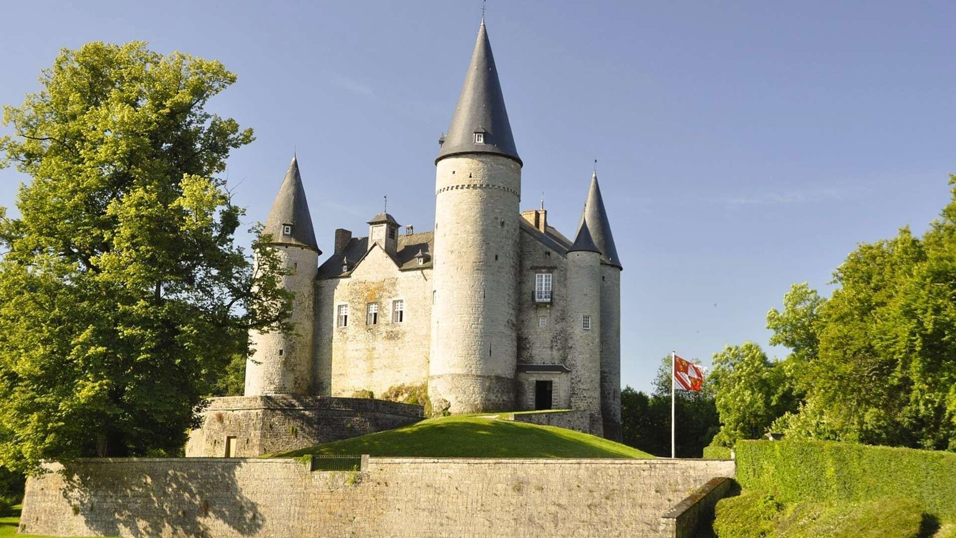 Kasteel Veves in de Belgische Ardennen