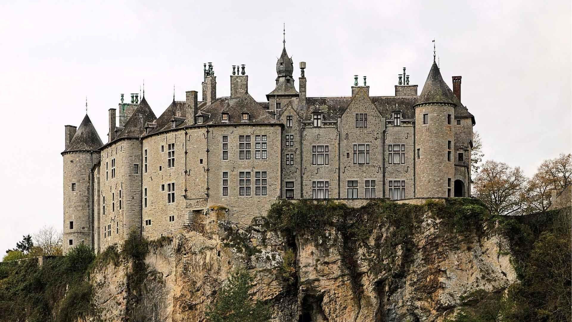 Kasteel van Walzin in de Belgische Ardennen
